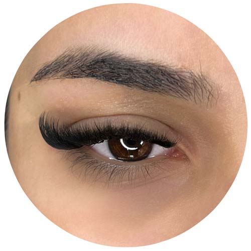 Wimpernverlaengerung Volumentechnik 2